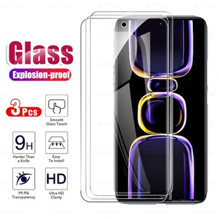 3pcs Tempered Glass For xiaomi  Redmi k60E K60 Pro 12C 10c 10A A1 Plus Screen Protrctive Film Protector