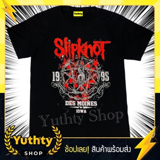 เสื้อยืด เสื้อวง Slipknot แฟชั่นวินเทจ90 ไม่มีตะเข็บข้าง ใส่ได้ทั้งชายและหญิง_57