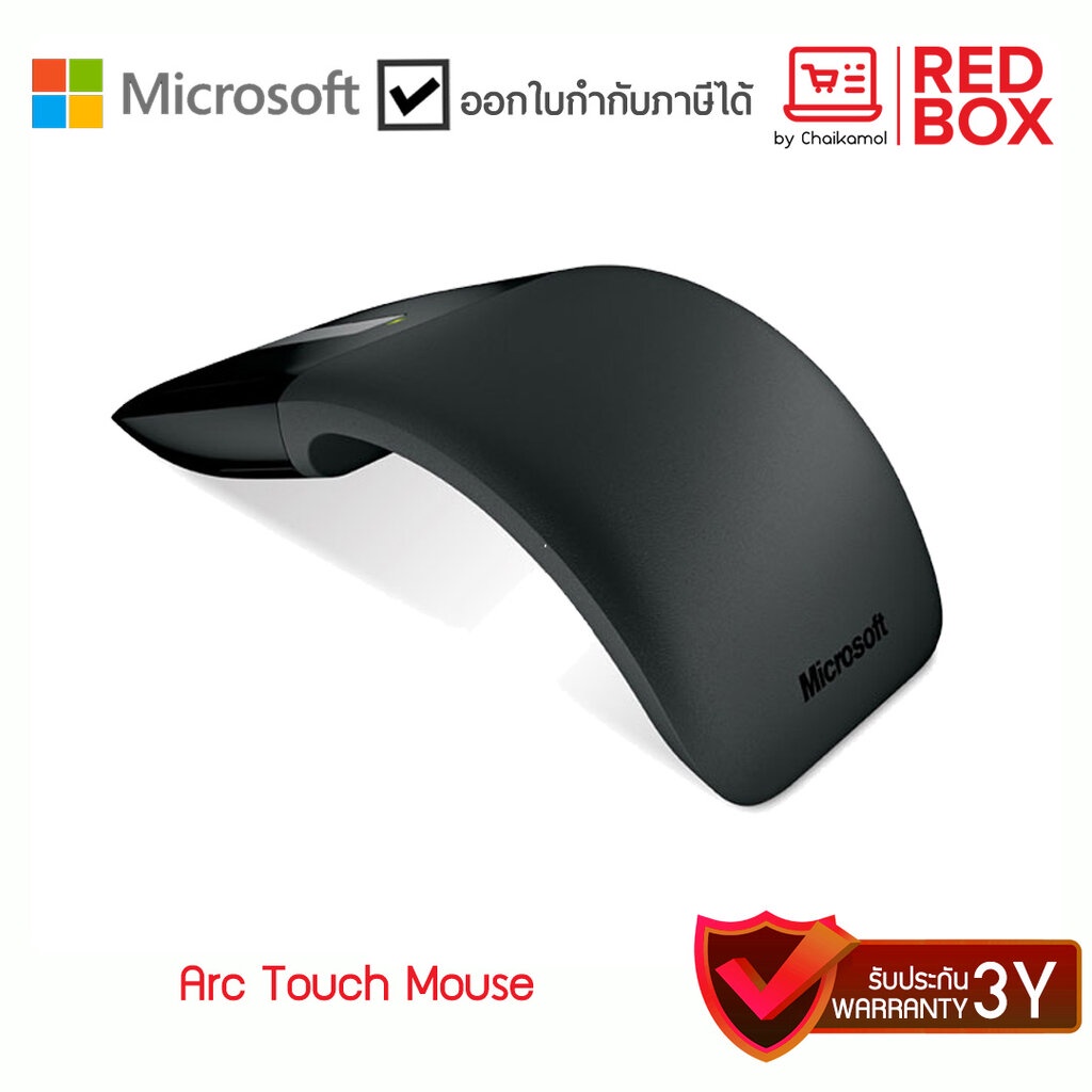 microsoft-wireless-arc-touch-mouse-port-usb-ไวเลส-รุ่น-rvf-00054-เม้าส์ไร้สาย-ประกัน-3-ปี