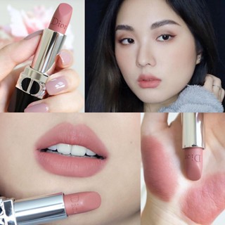 ✨ DIOR Mini Rouge Dior Lipstick ขนาดเกือบครึ่งของไซส์ปกติ No.100 Nude Look / No.720 Icone