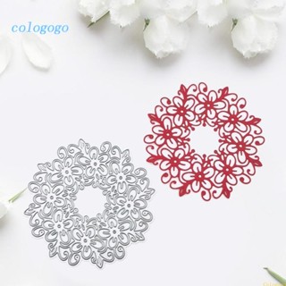 COLO Puzzle Round Lace Carbon Steel Cutting Dies DIY Scrapbooking Photo Album Embossing Paper Cards Making Stencil Decor