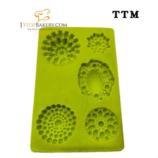 KF025 Fondant Silicone Mould / แม่พิมพ์ซิลิโคนฟองดอง