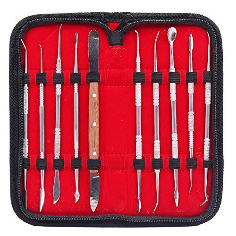มีดแกะแว็กซ์ มีดแกะแว็ก Wax craving set ชุด 10 ชิ้น | Shopee Thailand