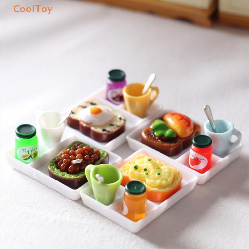 cooltoy-ขายดี-ถ้วย-ช้อน-จาน-แยม-ขนมปัง-สําหรับบ้านตุ๊กตา-ห้องครัว-5-ชิ้น-ต่อชุด