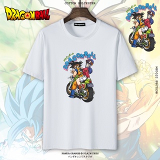 เสื้อยืด cotton super dragon ball z goku chichi bulma t shirt  Anime Graphic Print tees unisex Tshirt_04