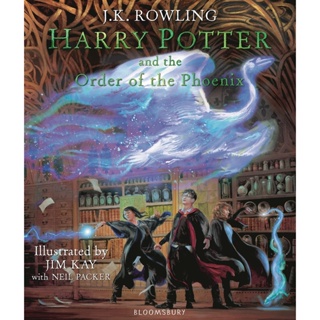 Asia Books หนังสือภาษาอังกฤษ HARRY POTTER AND THE ORDER OF THE PHOENIX (ILLUSTRATED ED)