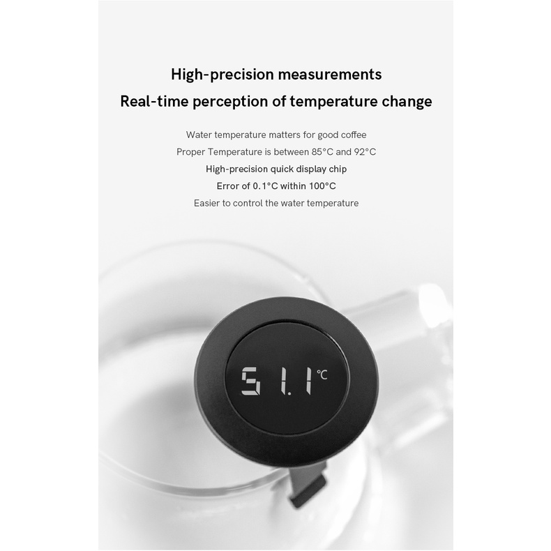 ภาพสินค้าTIMEMORE Digital Thermometer Stick แท่งวัดอุณหภูมิดิจิตอล เครื่องวัดอุณหภูมิอิเล็กทรอนิกส์ดิจิตอล จากร้าน timorestore บน Shopee ภาพที่ 3