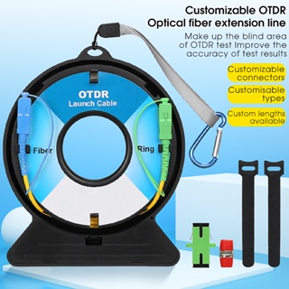 Otdr เครื่องทดสอบไฟเบอร์ออปติคอล หลายโหมด OM1 2 3 4 OS1 2 SC UPC-FC UPC OTDR SC UPC-SC APC