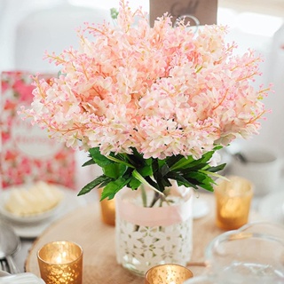 【AG】Delicate Simulation Bouquet Decorative UV-resistant Fake Hyacinth Blossom Bunch Photography Props