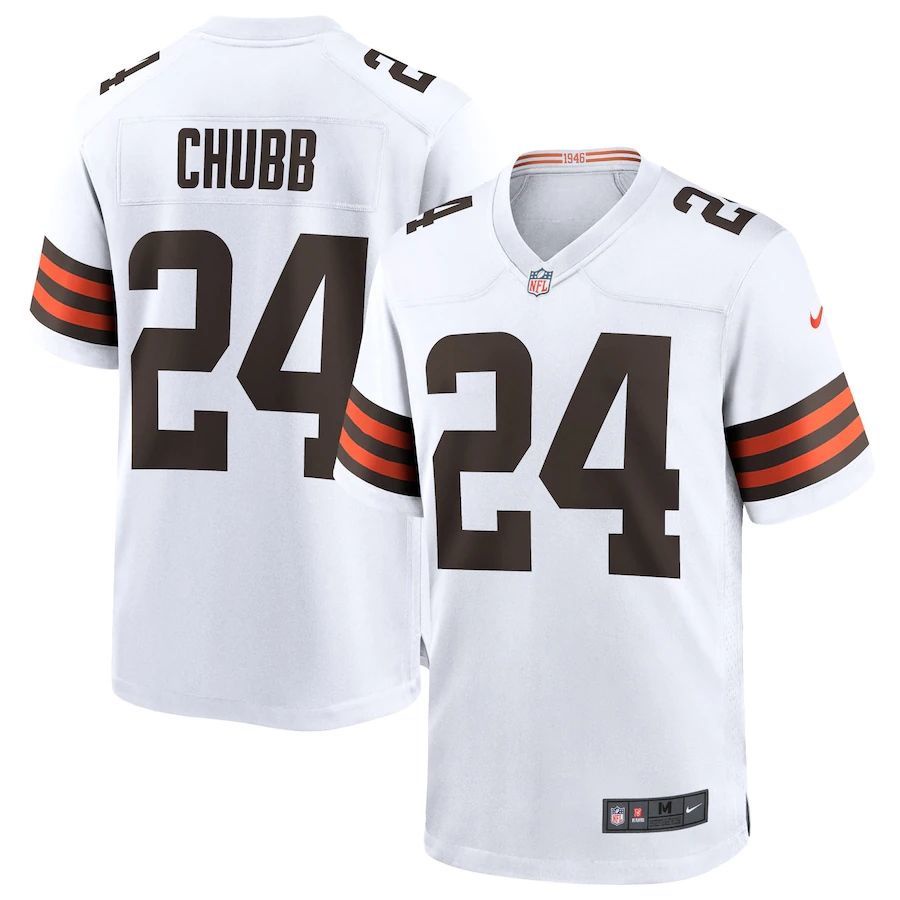 เสื้อกีฬารักบี้-ลายทีม-nfl-cleveland-browns-cleveland-browns-24-nick-เสื้อกีฬา-chubb-jersey