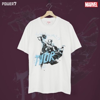 Power 7 Shop เสื้อยืดการ์ตูน ลาย มาร์เวล THOR love and thunder ลิขสิทธ์แท้ MARVEL COMICS  T-SHIRTS (MVX-012)_07