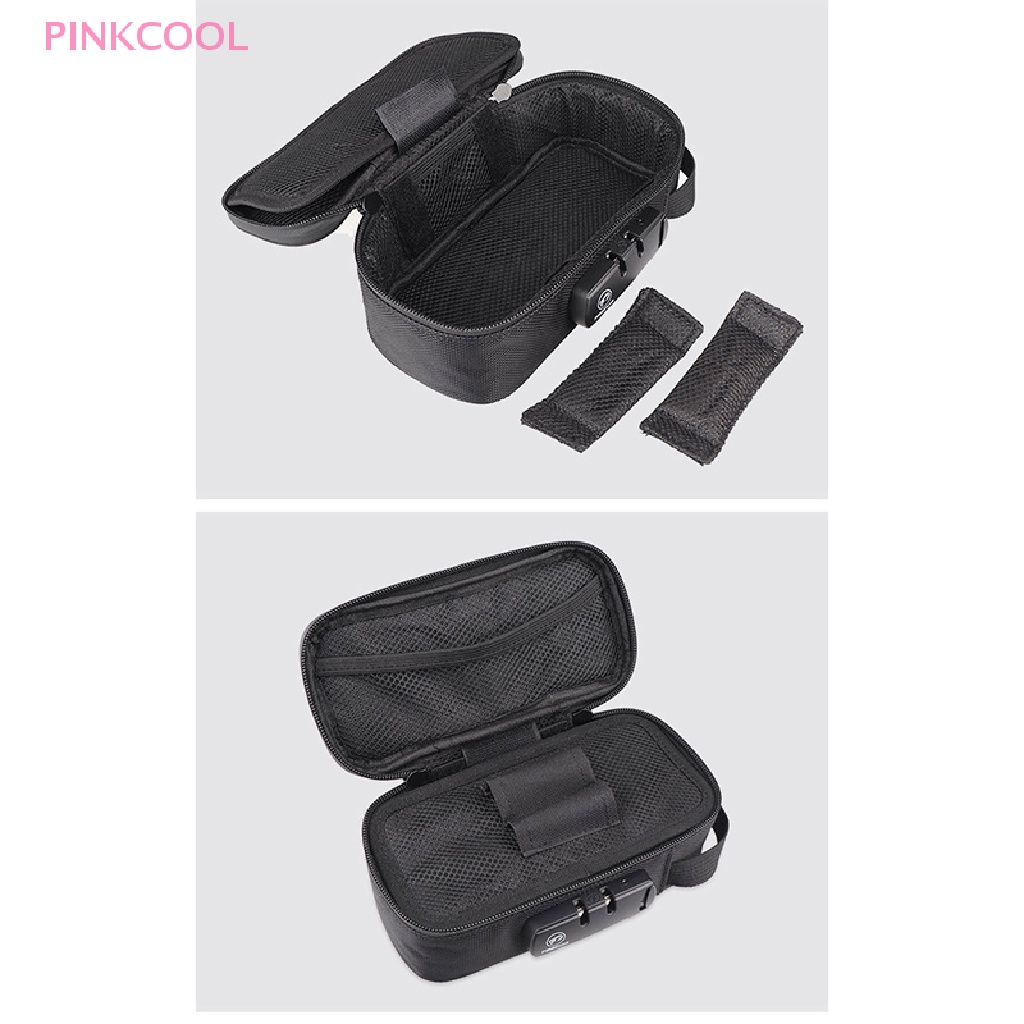 pinkcool-กระเป๋าเก็บของ-คาร์บอน-กันกลิ่น-พร้อมตัวล็อก