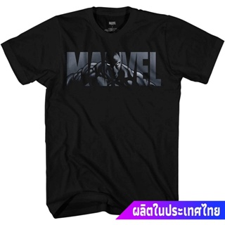 ข้อเสนอพิเศษ กัปตันอเมริกา Captain America Marvel Logo Black Panther Avengers Super Hero Adult Tee Graphic T-Shirt _11