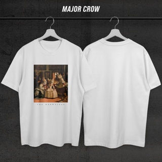 MAJOR CROW | เสื้อยืด "Meowninas" [White]