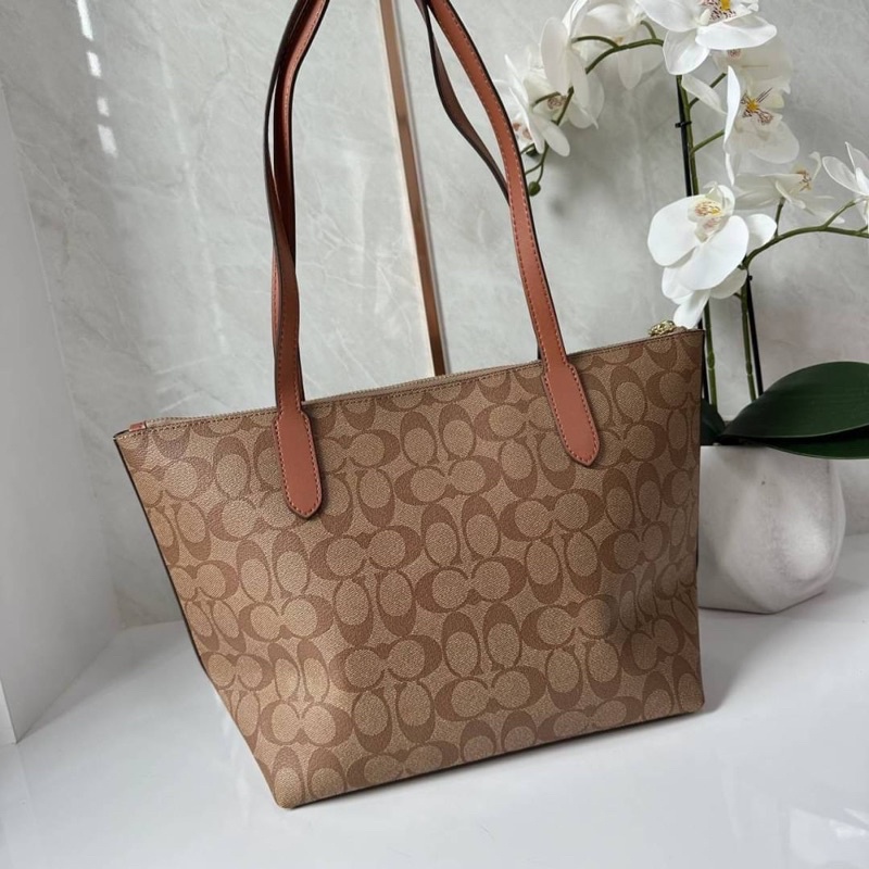 coach-4455-zip-top-tote-in-signature-canvas