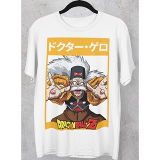 เสื้อยืด Unisex รุ่น ดร.เกโร่ Dr. Gero Edition ดราก้อนบอลแซด Dragon Ball Z สวยใส่สบายแบรนด์ Khepri 100%cotton comb_04