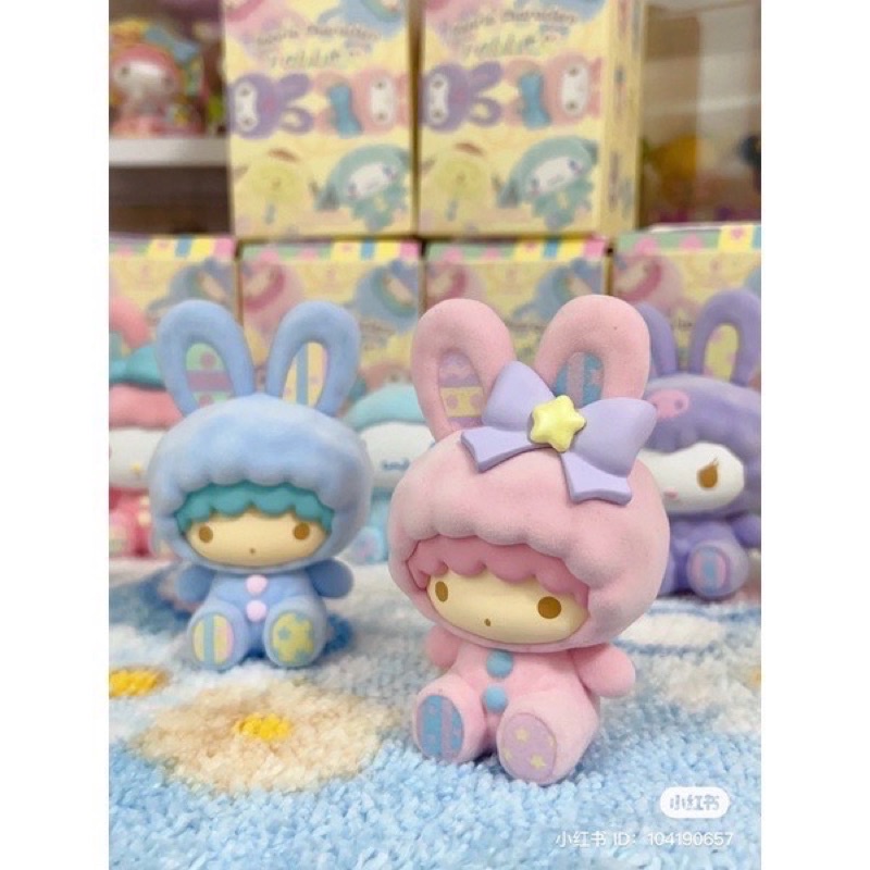 sanrio-characters-rabbit-flocking-series-by-miniso-set-of-6