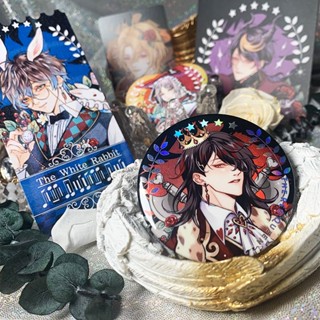 【CACG】 luxiem Love Badge ป้ายความรัก Square Card Ticket mysta vox luca shu ike