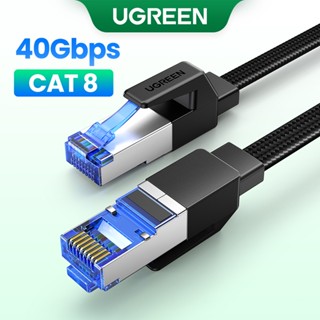 ภาพหน้าปกสินค้าUGREEN สายเคเบิ้ลเครือข่าย  และอีเธอร์เน็ต Cat8 40Gbps สายผ้าฝ้าย ที่เกี่ยวข้อง