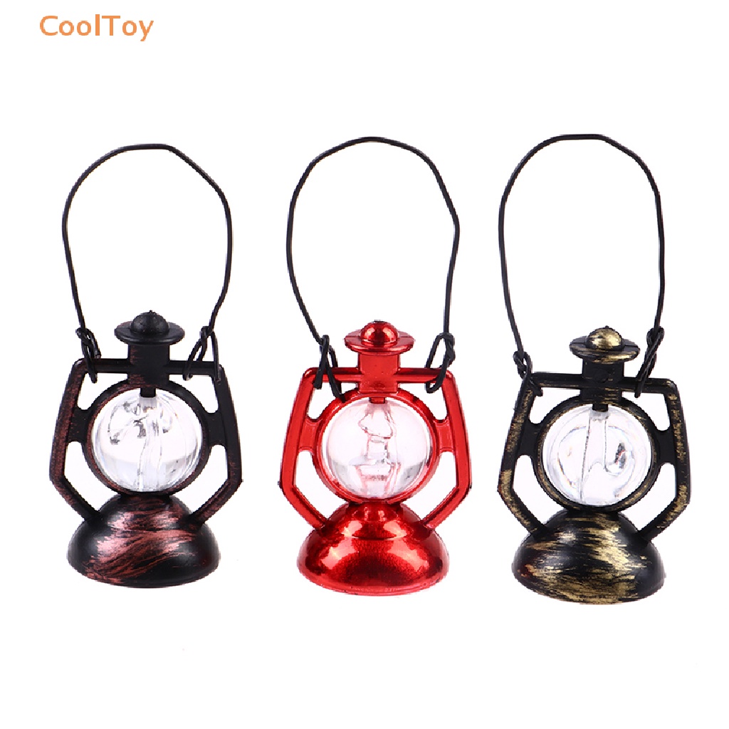 cooltoy-โคมไฟน้ํามันก๊าดจิ๋ว-1-12-สไตล์เรโทร-พร้อมมือจับ-ของเล่น-สําหรับตกแต่งบ้านตุ๊กตา