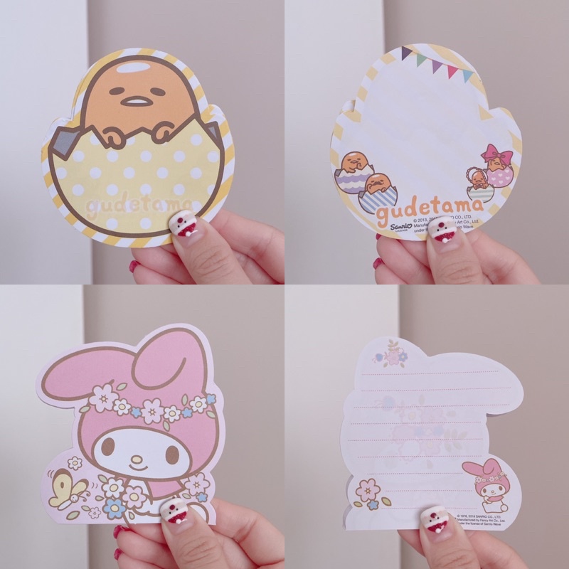 กระดาษโน๊ตsanrio-กระดาษโน๊ตลายลิขสิทธิ์-กระดาษโน๊ตราคาถูก-กระดาษโน๊ตลายน่ารัก