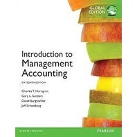 9780273790013 INTRODUCTION TO MANAGEMENT ACCOUNTING (GLOBAL EDITION) **