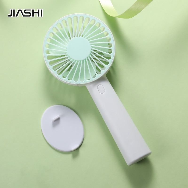 jiashi-พัดลมพับขนาดเล็ก-ยูเอสบีแบบชาร์จไฟได้-แบบพกพา-สำหรับหอพัก-ปิดเสียงและสะดวก