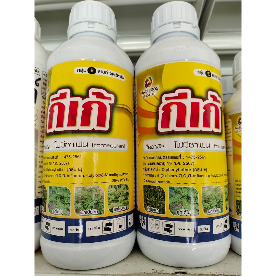 กีเก้-1l-โฟมีซาเฟน-สารกำจัดหญ้า-ใบกว้าง-ในถั่วเขียวผิวมัน-ถั่วเขียวผิวดำ-ถั่วเหลือง-สารกำจัดวัชพืช