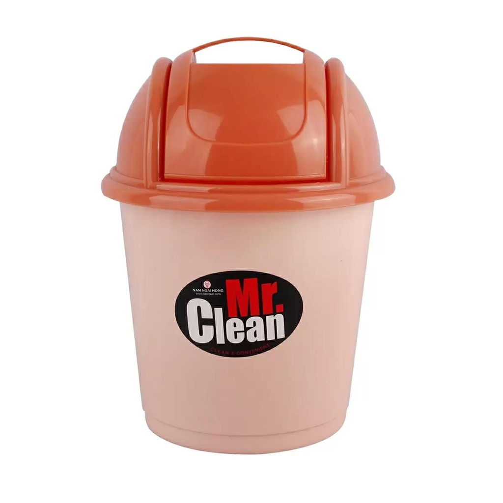 modernhome-mr-clean-ถังขยะกลม-ฝาสวิง-5-4-ลิตร-รุ่น-298dc-tt-สีชา-ถังขยะ-ถังใส่ขยะ-ถังขยะภายใน
