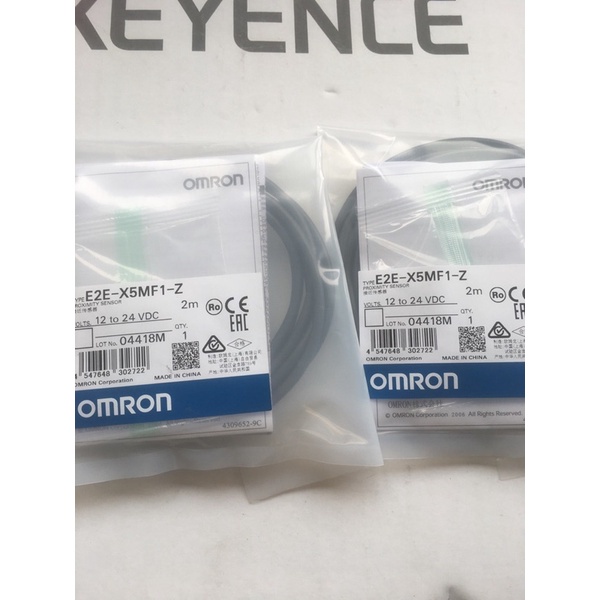 ถูกสุด-e2e-x5mf1-z-พร็อกซิมิตี้เซ็นเซอร์-m12-ระยะจับ-5มิล-3สาย-ชนิด-pnp-noร้านใน-กทม-ส่งของทุกวัน