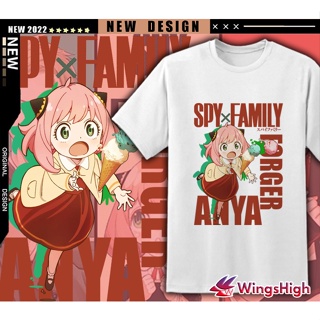 Spy x Family Anya Original Creation Tshirt Graphic Printing White Tshirt Anya Short Sleeve Ready Stock Malaysia_05