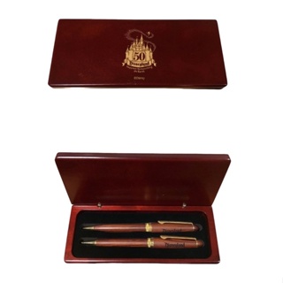 Disneyland 50th Anniversary Pen and Pencil Set HTF