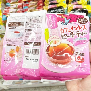 🔥🔥🔥   MITSUI NORIN NITTO Caffeineless Peach Tea 110G. ️Made in Japan ชาดำญี่ปุ่นรสพีชสูตรคาเฟอีนต่ำ ชานมญี่ปุ่น