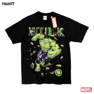 ผ้าฝ้าย 100% เสื้อยืดการ์ตูน ลาย มาร์เวล ลิขสิทธ์แท้ MARVEL COMICS  T-SHIRTS (MX-004)S-3XL_01