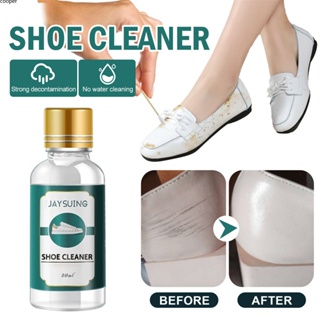 【ในการจัดส่ง】 Magic Refreshed White Shoe Cleaner Cleaner 100G Shoes Powder Yellow Edge Whitening Sneakers Brush