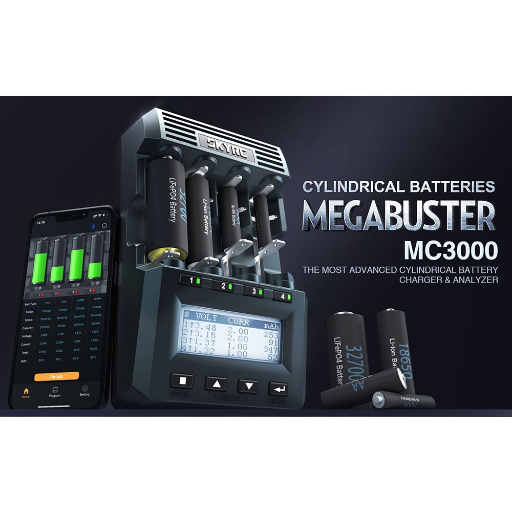 skyrc-mc3000-ที่ชาร์จแบตเตอรี่-nc2500-pro-nc2200-สําหรับ-18650-aa-aaa-nimh