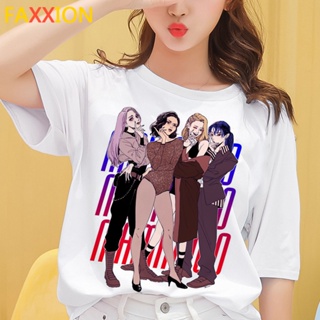 【Ready Stock】♂Hip Hop Casual Top Tees Mamamoo Streetwear  Unisex T-shirt  Graphic Summer Tshirt  Cro_11
