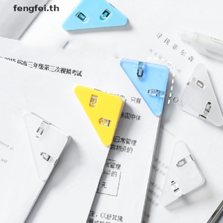 Fengfei ชุดคลิปหนีบมุม แบบใส ทรงสามเหลี่ยม 1 ชิ้น
