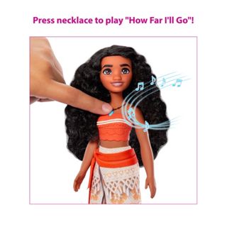 Disney Princess Singing Moana Doll ดิสนีย์ ปริ้นเซส ตุ๊กตาโมอานาร้องเพลง HLW16