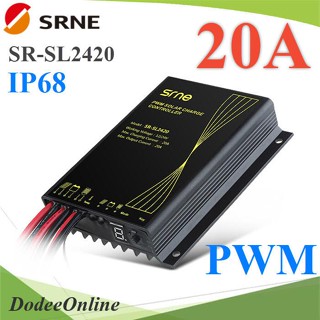 SR-SL2420 โซลาร์ชาร์จ SRNE SL2420 คอนโทรลเลอร์ 20A PWM DD