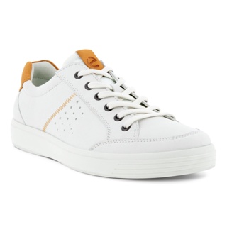 ECCO  รองเท้าผ้าผู้ชายรุ่น SOFT CLASSIC M White Lion