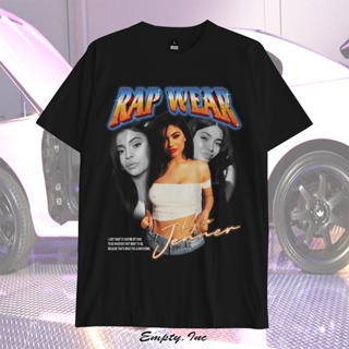 เสื้อยืดลำลองเสื้อยืด พิมพ์ลาย Kylie Jenner Rap Wear สไตล์วินเทจS to4XL_03