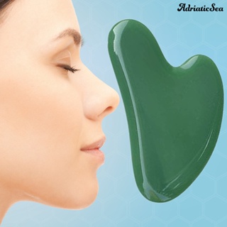 [ADS]✿Guasha หินนวดลดริ้วรอย รูปหัวใจ สีเขียว สําหรับผู้ใหญ่