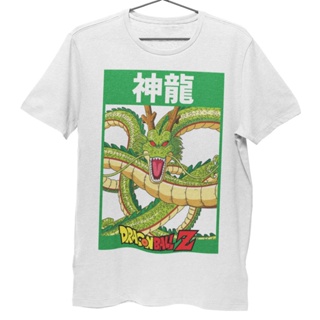 เสื้อยืดผ้าฝ้ายพิมพ์ลาย เสื้อยืด Unisex รุ่นเชนลอง เชนรอน เทพเจ้ามังกร Shenlong T-Shirt ดราก้อนบอลแซด Dragon Ball Z_04