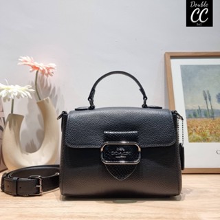 (แท้ 💯%‼ from Factory) CF321 MORGAN TOP HANDLE SATCHEL