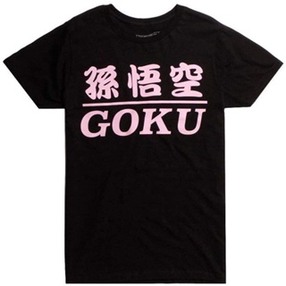 Tee ◎✙♠การ์ตูน Dragon Ball Z Goku Kanji T-Shirt เสื้อยืดอนิเมะญี่ปุ่น เสื้อยืด แขนสั้นพิมพ์ลาย TEE_04