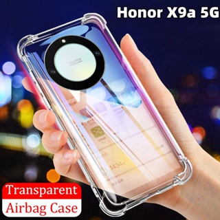 เคสโทรศัพท์มือถือแบบใส กันกระแทก เรียบง่าย สําหรับ Honor X9A X9 A 5G