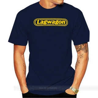 เสื้อยืดคอกลม แขนสั้น พิมพ์ลาย Lagwagon Rock Band สีดํา แฟชั่นฤดูร้อน สําหรับผู้ชาย