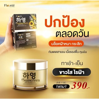 (1แถม1)ครีมกันแดดฮายอง Sunscreen SPF50 PA+++  ครีมปกป้องแสงแดด กันแดดฟิลเตอร์