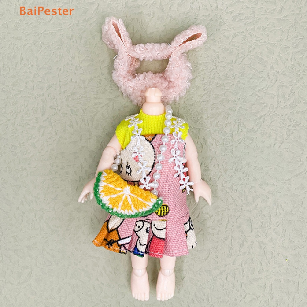 baipester-ชุดเสื้อผ้าน่ารัก-แฟชั่น-สําหรับตุ๊กตา-16-17-ซม-ob11-1-8-bjd